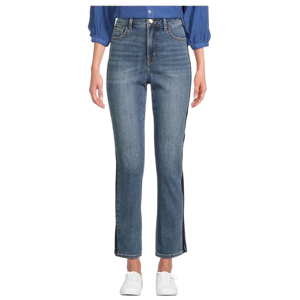 Jen 7 Ankle Straight Jeans